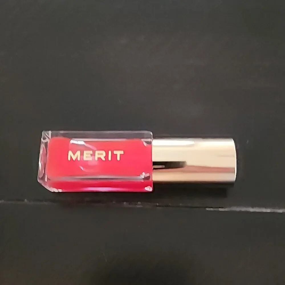 MERIT BEAUTY Shade Slick Tinted Lip Oil Shade Maraschino Full Size